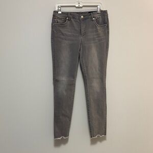 Armani Exchange Gray Ankle-Cropped Women's Jeans